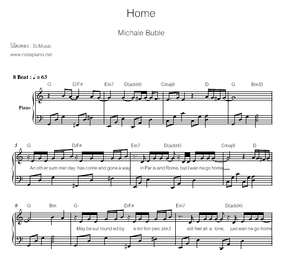 A Time For Us piano sheet - Notepiano